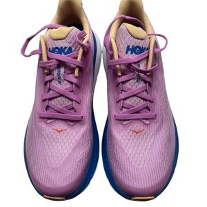 Hoka One One Women's Lavender and Blue Athletic Shoes
